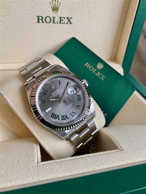 rolex datejust wimbledon wartezeit|Rolex Datejust Wimbledon dial review.